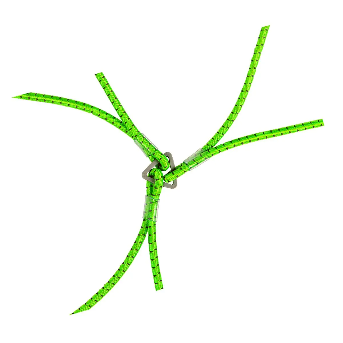 Reflective Hexapod Bungee Cord Tie-down System - 32" / 80cms - Neon   Grey
