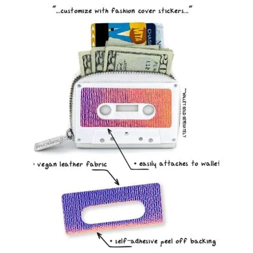 Retro Cassette Tape Deco Sticker Tag: Aura Spectral - Fydelity