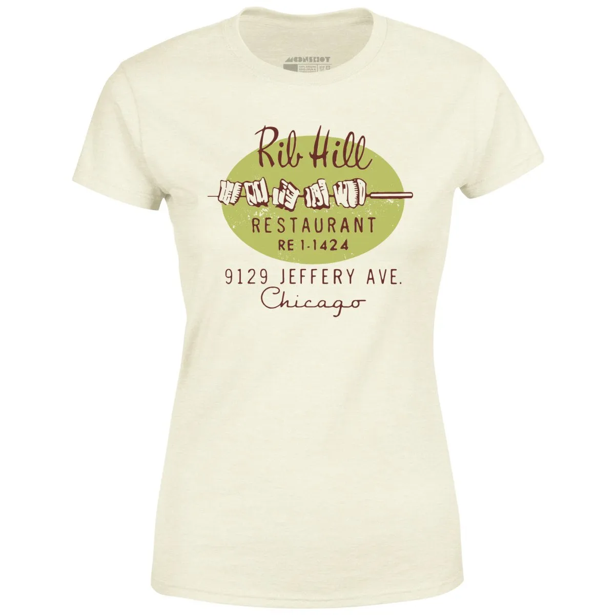 Rib Hill - Chicago, IL - Vintage Restaurant - Women's T-Shirt