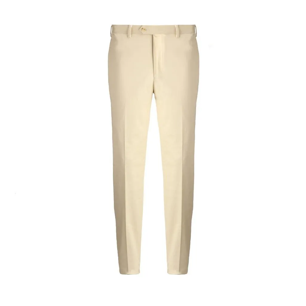 SARTORIAL EDGE Slim Stretch Trouser ECRU REG