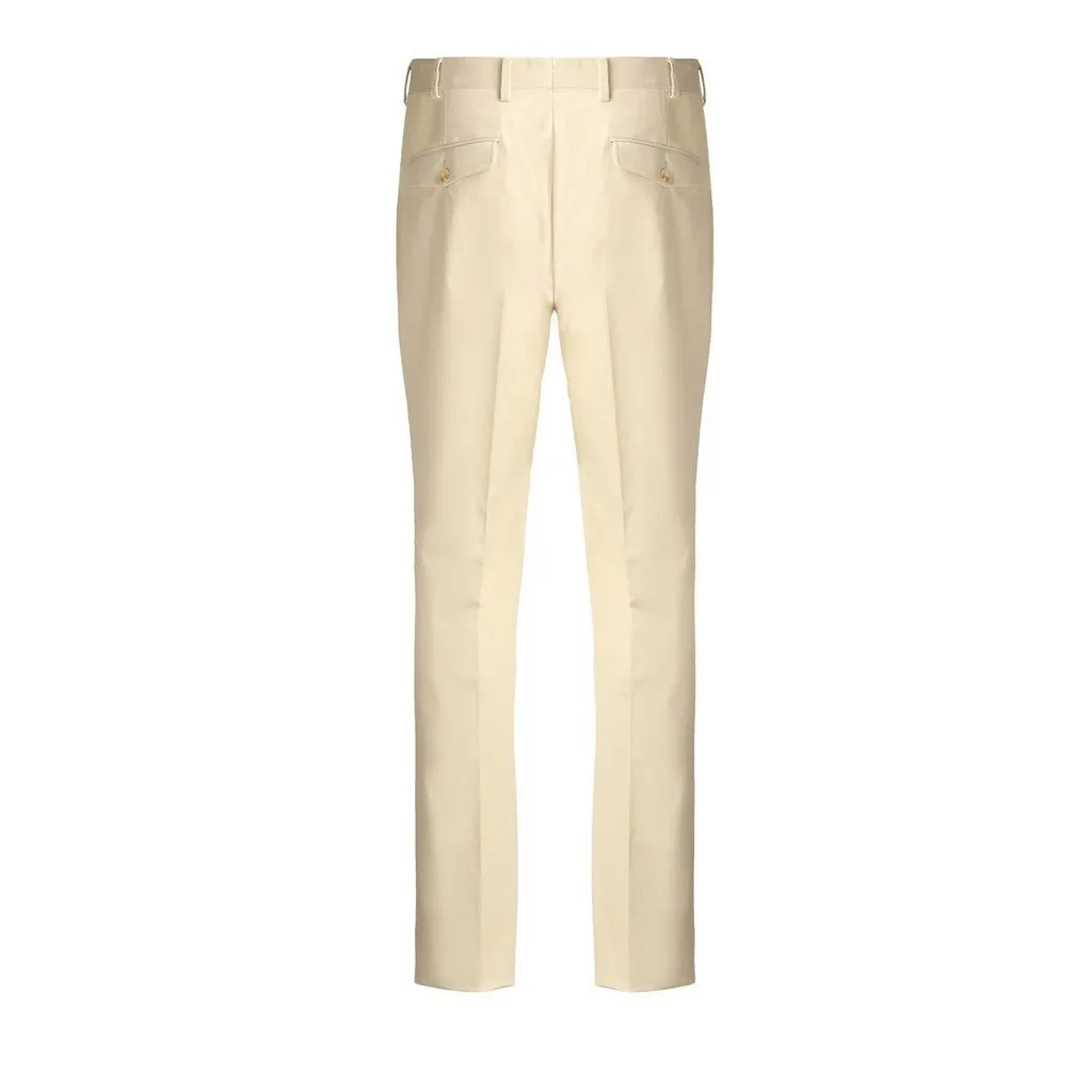 SARTORIAL EDGE Slim Stretch Trouser ECRU REG