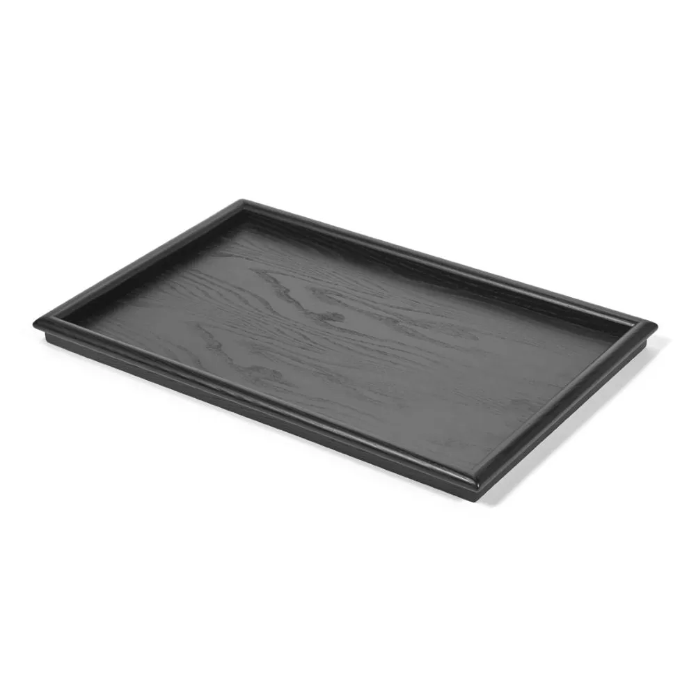 Serax Dédé tray L black 65x43 cm.