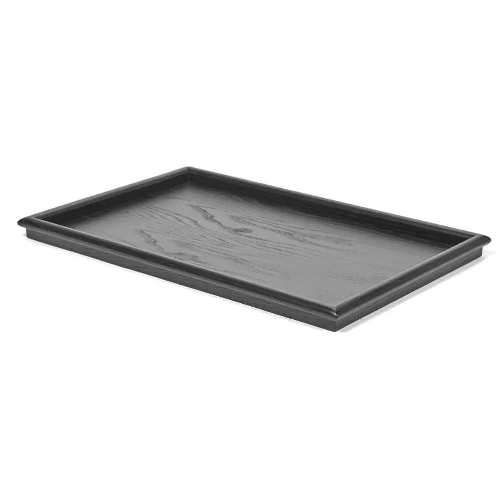 Serax Dédé tray L black 65x43 cm.