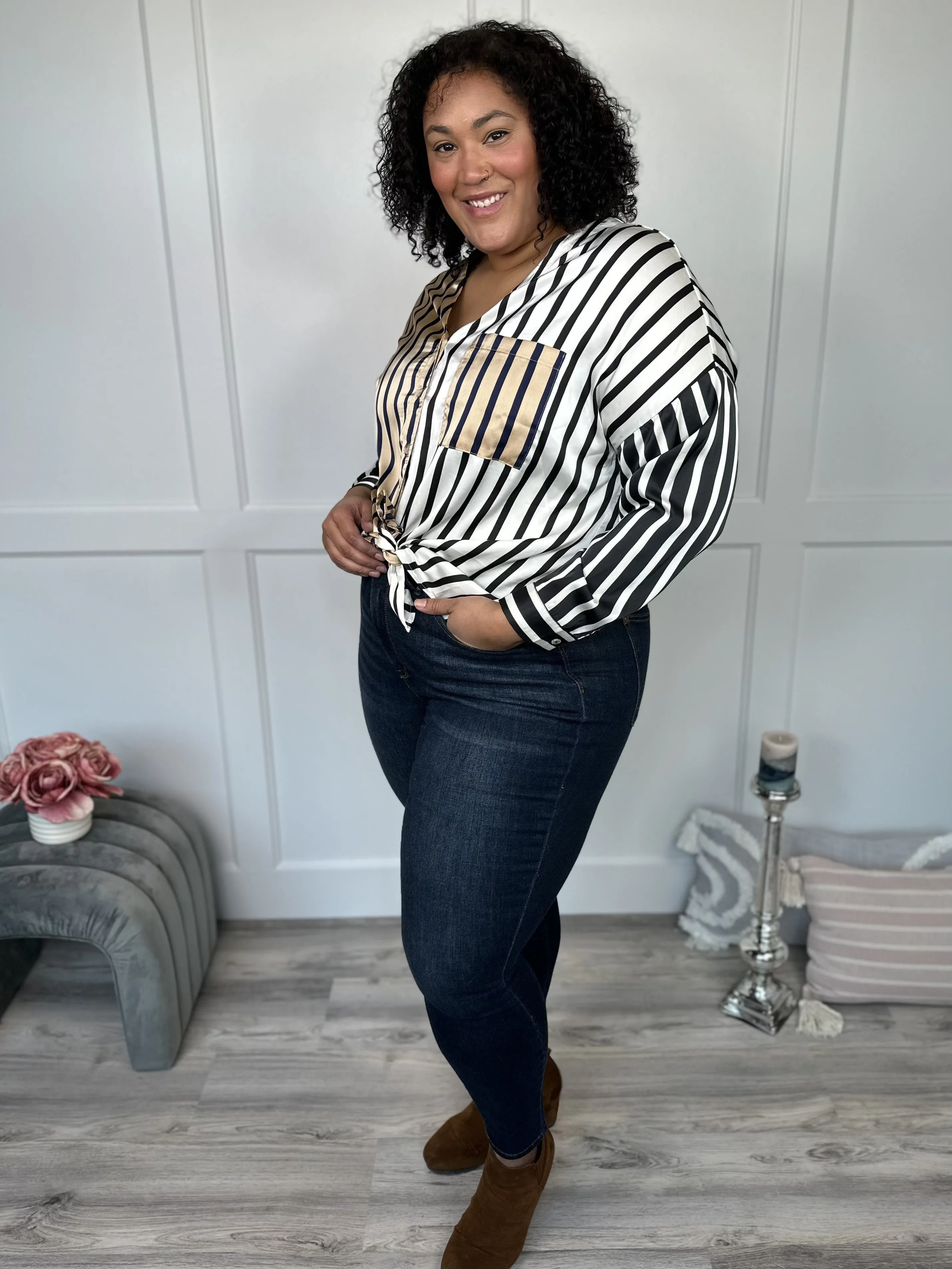 Simple and Elegant Long Sleeve Top * Final Sale*