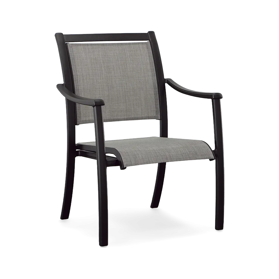 STRATFORD SLING DINING ARM CHAIR