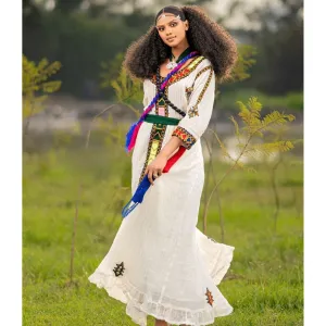 Stunning Beautiful Ashenda Dress Cultural Ethiopian Dress