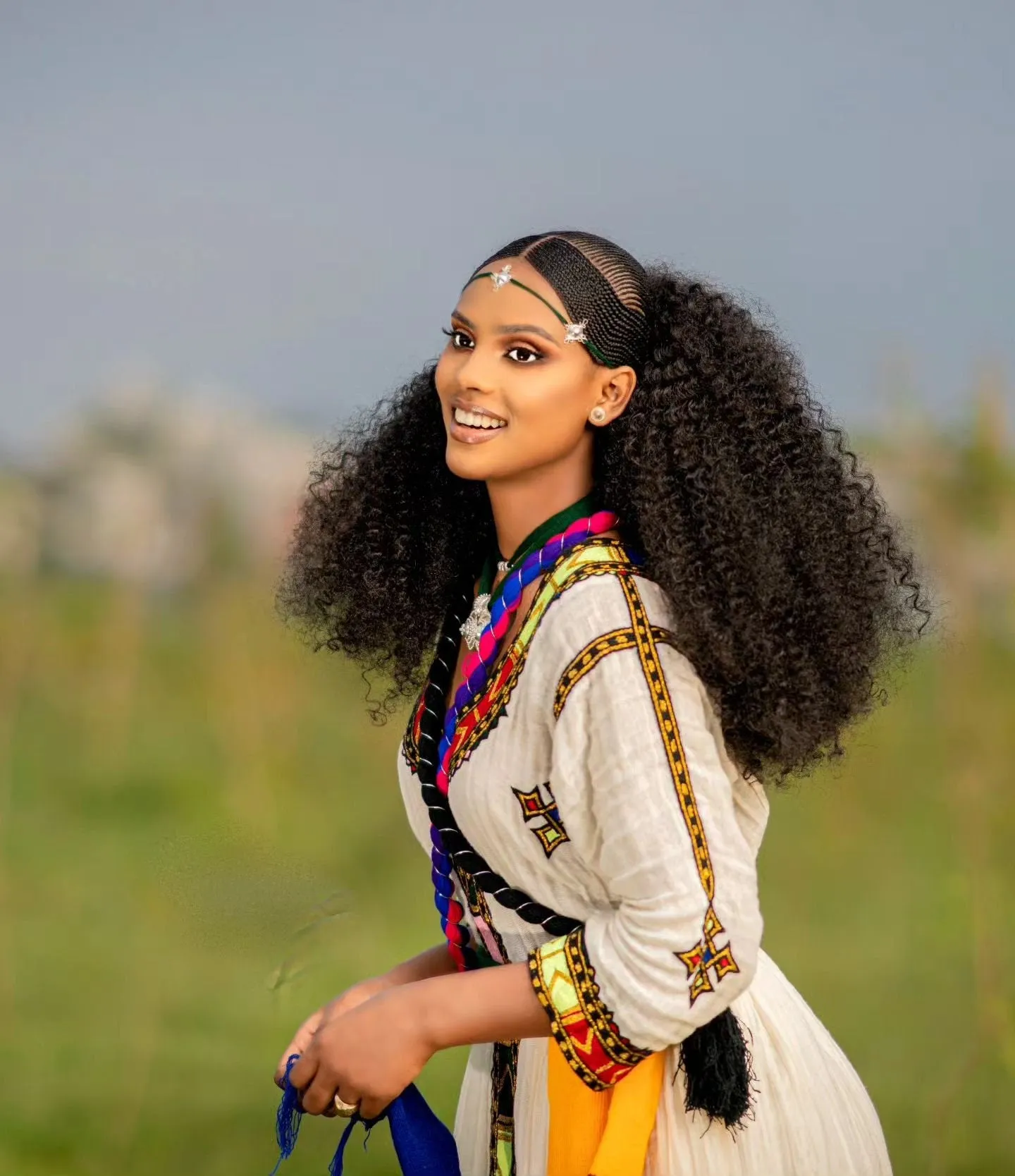 Stunning Beautiful Ashenda Dress Cultural Ethiopian Dress