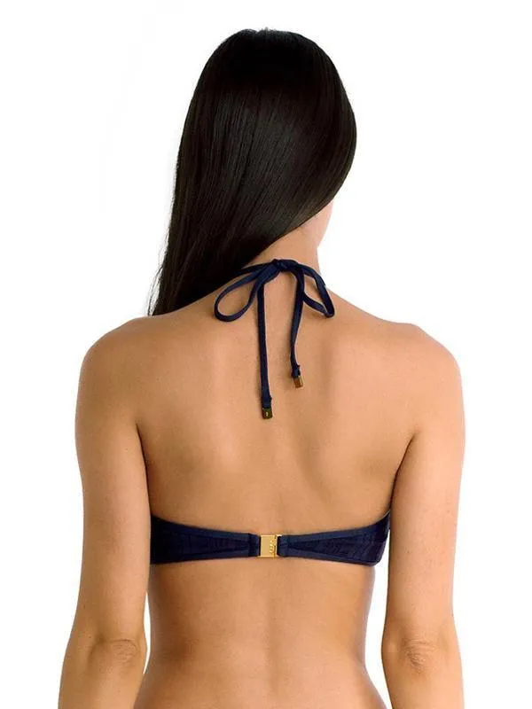 SUM3201 Summer Of Love High Neck Crop Bra - Isola