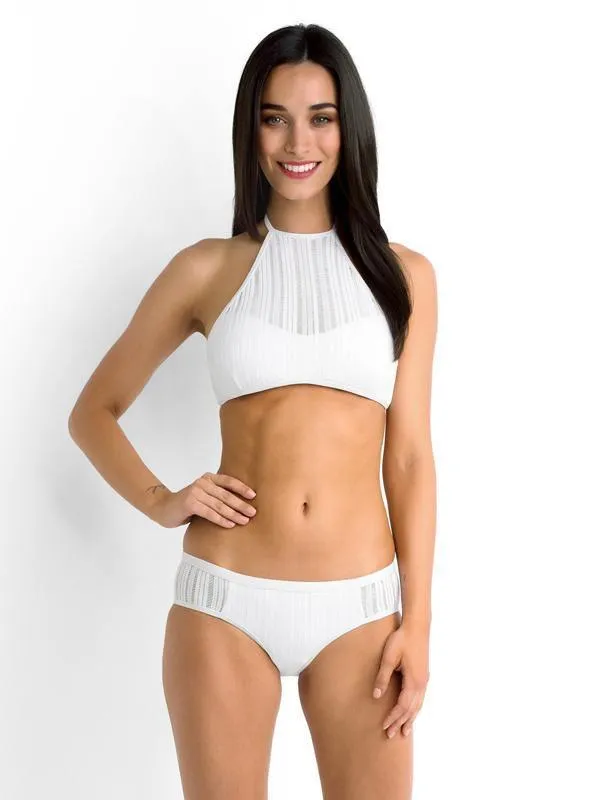 SUM3201 Summer Of Love High Neck Crop Bra - Isola