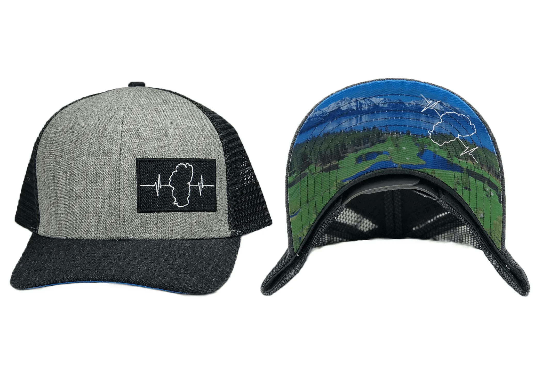 Tahoe Hat | Baseball Hat Fit | Heather Charcoal - Gray