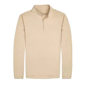 Tan Quarter Zip