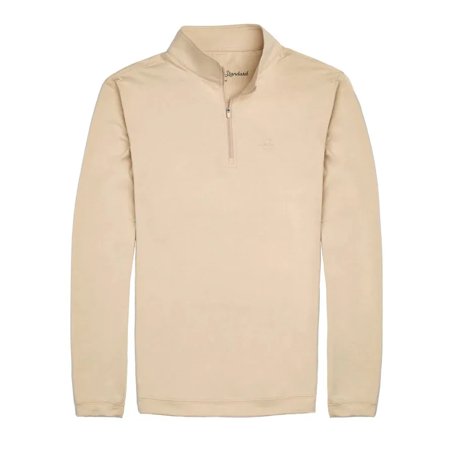 Tan Quarter Zip