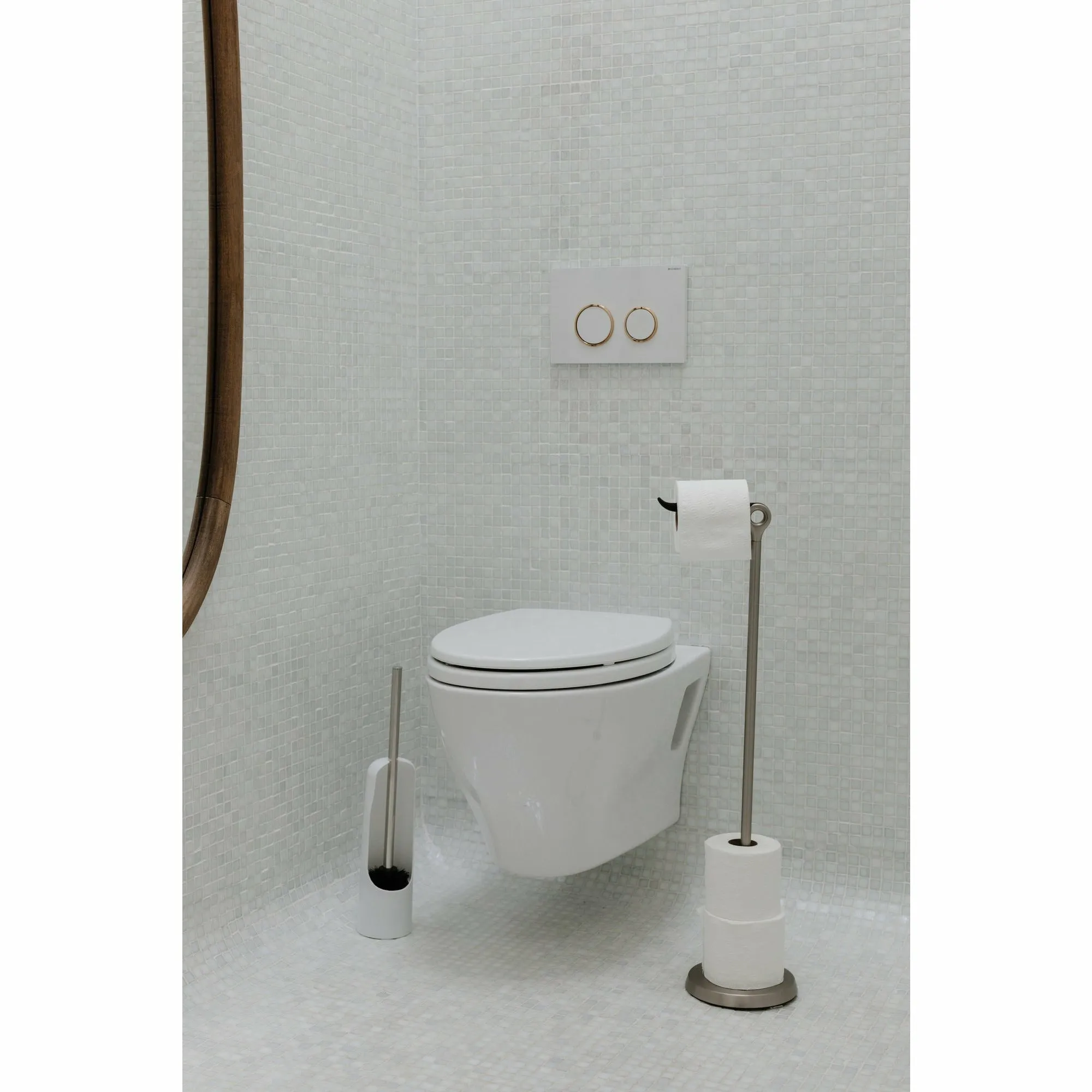 Tear Drop Toilet Paper Stand/Reserve