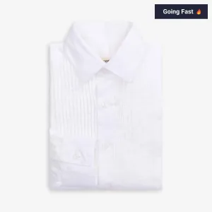 Tuxedo Shirt | White