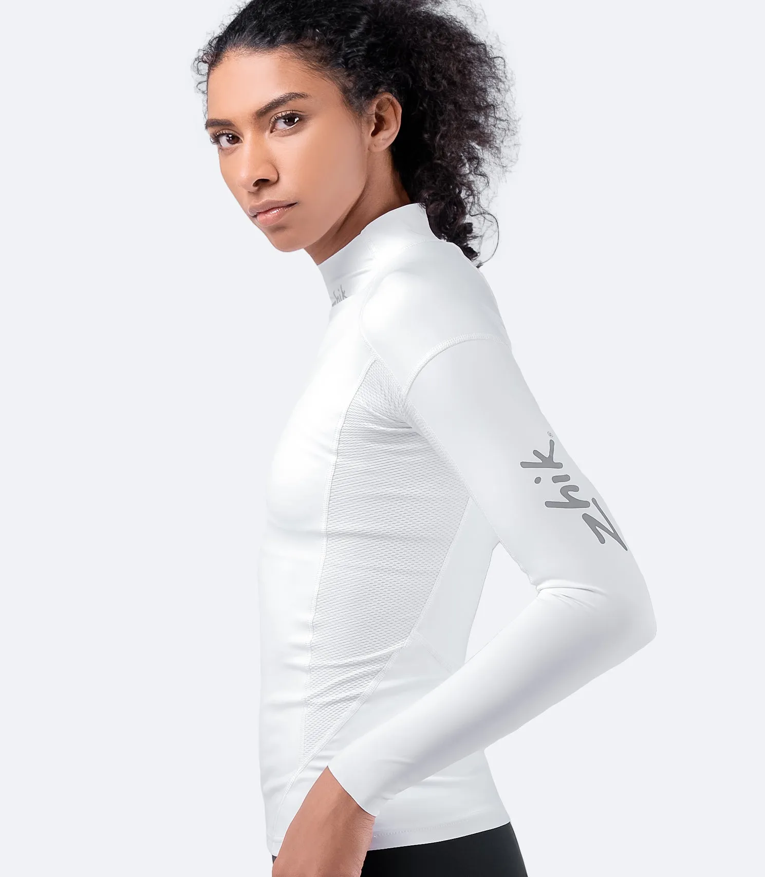 Zhik Womens Eco Spandex UPF50  Long Sleeve Rash Guard